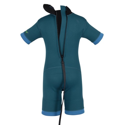 Shorty kids schildpad - blauw